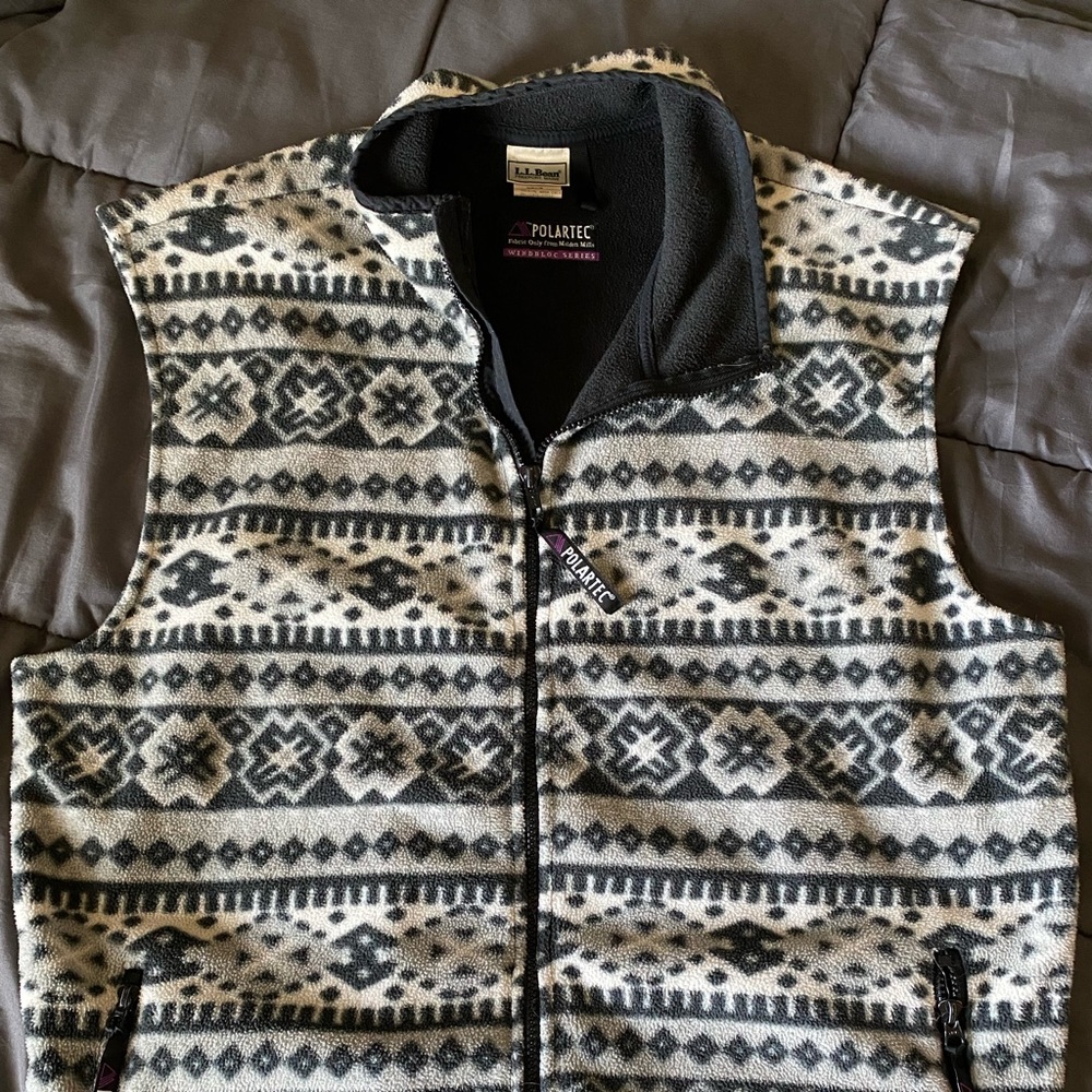 L.L. Bean Vintage Polartec Vest